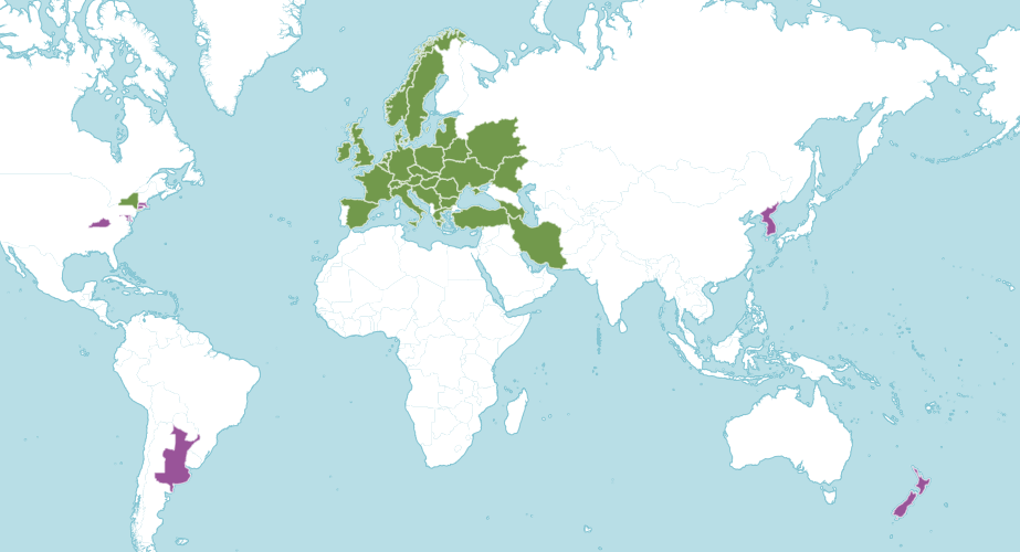 Ash Tree Europe Map European ash Fraxinus excelsior Plants Kew